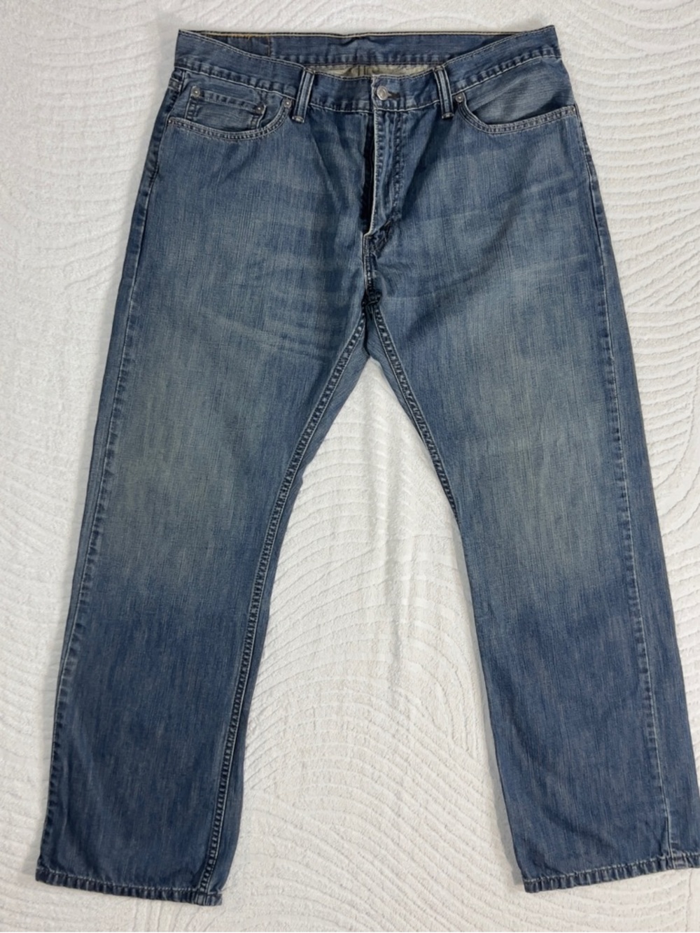 Levi’s Men's Blue Straight-Leg Jeans 514 Series 36x30